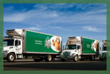 Delivery Truck at Farmers Fresh Mushroom Farms